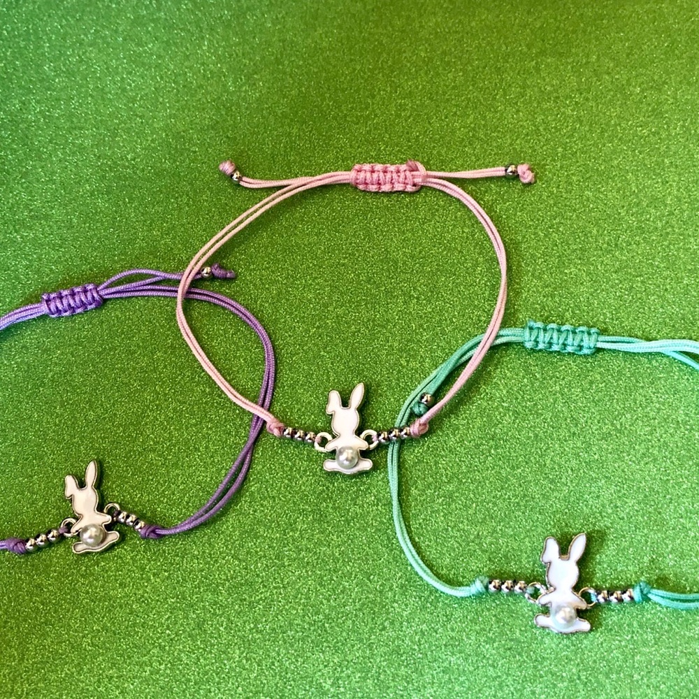 🐰Kids/Girls Rabbit Pendant Bracelet🐰 - Picture 8 of 8